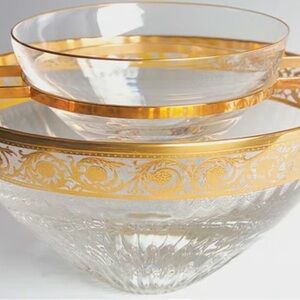 St Louis Thistle Caviar Replacement Metal Bowl Holder Only 9"